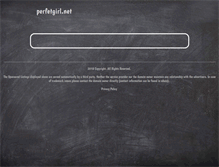 Tablet Screenshot of perfetgirl.net